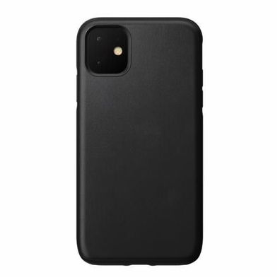 Nomad Case Leather Rugged Schutzhülle für Apple iPhone 11 - Schwarz