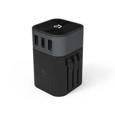 Adam Elements OMNIA T3 - Universal Travel Adapter mit USB-C und USB-A Charging Port