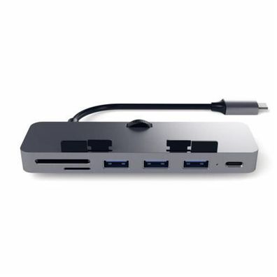 Satechi Type-C Clamp Hub Pro mit USB-C Datenanschluss/ Micro/ SD Kartenlesegerät - S