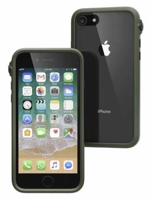 Catalyst Impact Protection Case für Apple iPhone 8, 7, SE (2020) - Army Green/ Blac
