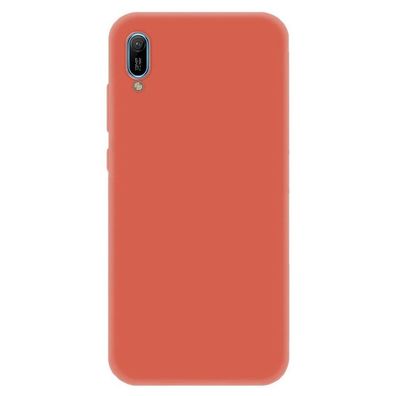 4-OK Slim Colors Schutz Hülle für Huawei Y6 (2019) - Orange