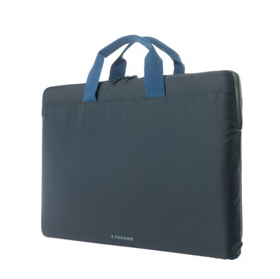 Tucano Minilux gepolsterte Nylontasche für Laptops bis 13/14 Zoll - Dark grey