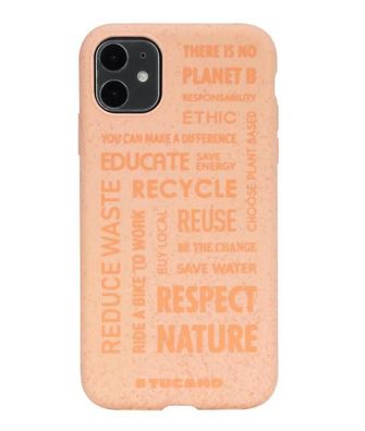 Tucano Ecover umweltfreundliche Schutzhülle aus Bioplastik für Apple iPhone 11 - Ro