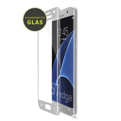 Artwizz CurvedDisplay für Samsung Galaxy S7 edge (Glass Protection) - Silber