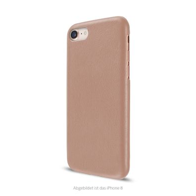 Artwizz Leather Clip für Apple iPhone 8 / 7 / SE (2020) - nude
