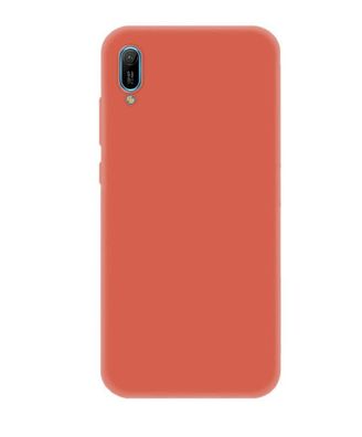4-OK Slim Colors Schutz Hülle für Huawei Y6 (2019) - Warm Orange