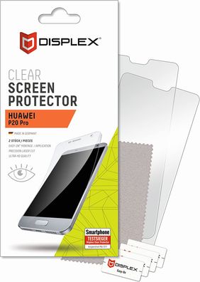 Displex Vollflächige Schutzfolie für Huawei P20 Pro - Displayschutzfolie