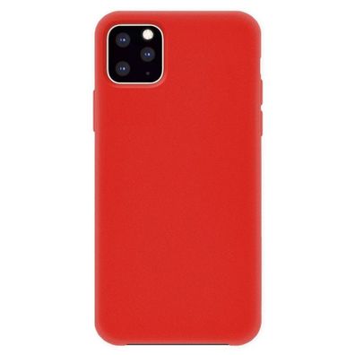4-OK Silk Cover für Apple iPhone 11 Pro mit Samt-Innenfutter - Rot