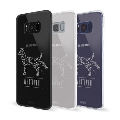 Artwizz NoCase Schutzhülle für Samsung Galaxy S8 - P-Dog