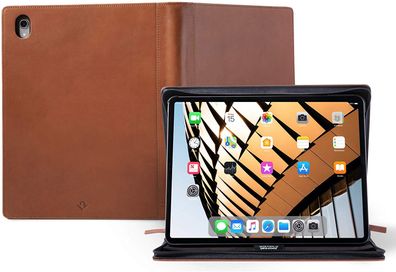 Twelve South Journal leather Case für Apple iPad Pro 12.9 Zoll 3rd Gen - Cognac