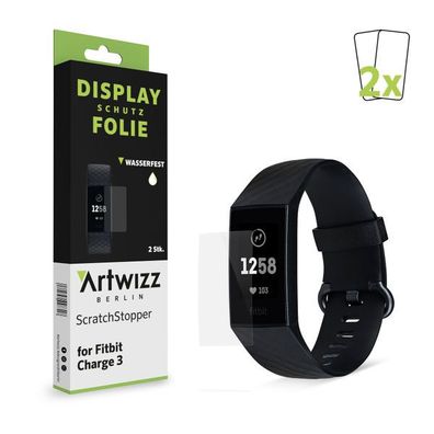 Artwizz ScratchStopper Schutzfolie für Fitbit Charge 3 (2er Pack)