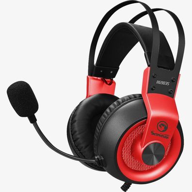 Marvo HG9035RD 7.1USB Wired Gaming Headset - Rot