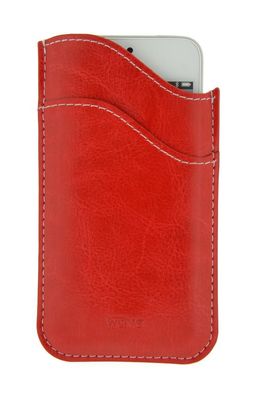 4-OK Wave Tasche für Apple iPhone 5 in Rot