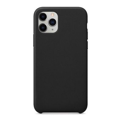 4-OK Silk Eco-Leather Cover für Apple iPhone 11 Pro - Schwarz