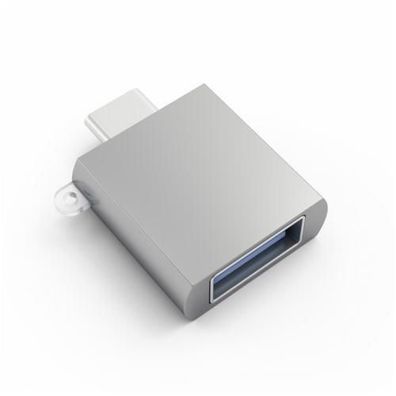 Satechi Aluminum Type-C to Type-A USB Adapter - Space Gray (Grau)