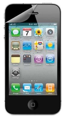 4-OK SCREEN Protector Display Schutzfolie für Apple iPhone 4 und 4S