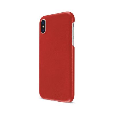 Artwizz Leather Clip für Apple iPhone X/ Xs - Rot