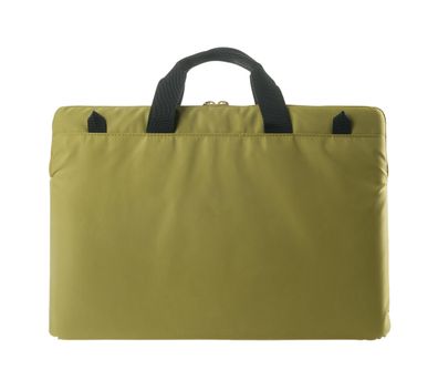 Tucano Minilux gepolsterte Nylontasche für Laptops bis 15/16 Zoll - Acid Green