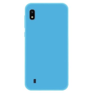 4-OK Slim Colors Schutz Hülle für Samsung Galaxy A10 - Pastel Blue