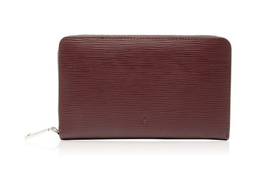 Beyzacases Tule Leather Wallet für Apple iPhone X, XS - Bordeaux