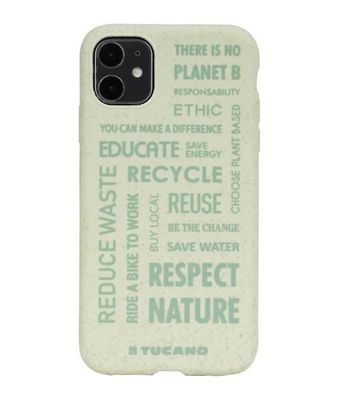 Tucano Ecover umweltfreundliche Schutzhülle aus Bioplastik für Apple iPhone 11 - Mi