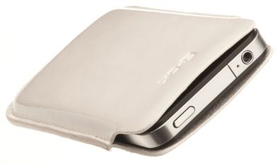 4-OK Handy Tasche Soft Vertikal Weiss (TiP: 115 x 61 x 12mm)