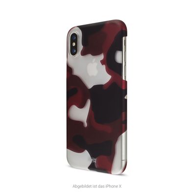 Artwizz Camouflage Clip für Apple iPhone XS Max - Rot