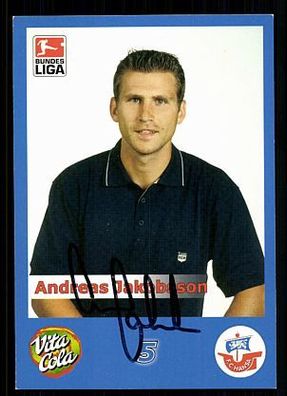 Andreas Jakobsson Hansa Rostock 2002-03 Original Signiert + A 72885
