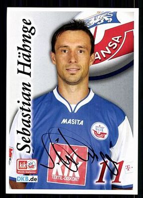 Sebastian Hähnge Hansa Rostock 2007-08 Original Signiert + A 73091