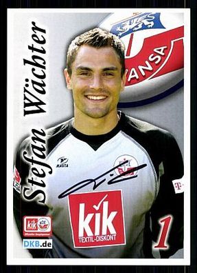 Stefan Wächter Hansa Rostock 2007-08 Original Signiert + A 73106