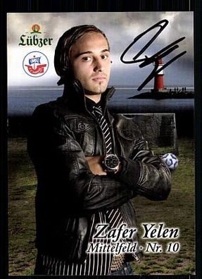 Zafer Yelen F.C. Hansa Rostock 2008/09 Original Signiert + A 73141