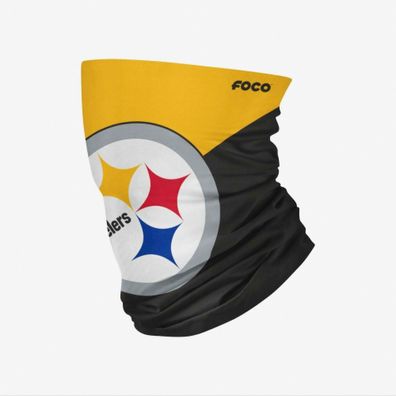 NFL Pittsburgh Steelers Schlauchschal Tuch Big Logo Gaiter Loop Schal Snood