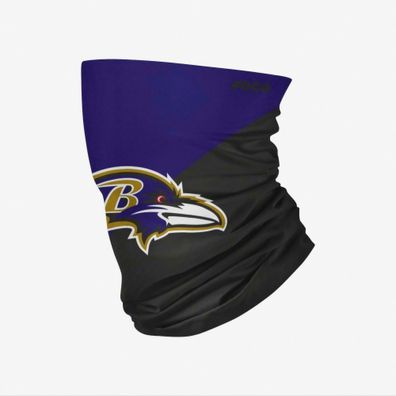 NFL Baltimore Ravens Schlauchschal Tuch Big Logo Gaiter Loop Schal Snood