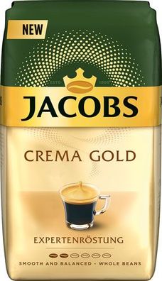 Jacobs Crema Gold Expertenröstung, Ganze Bohne