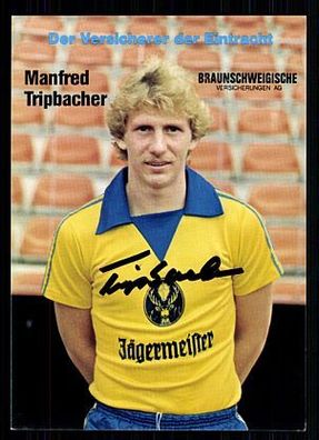 Manfred Tripbacher Eintr. Braunschweig 1982/83 + + A 73195