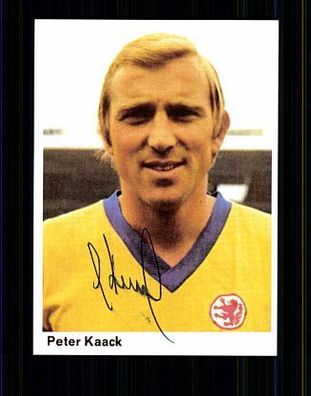 Peter Kaack Eintracht Braunschweig Original Sign + A 73220
