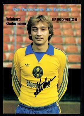 Reinhard Kindermann Eintr. Braunschweig 1982/83 + A 73223
