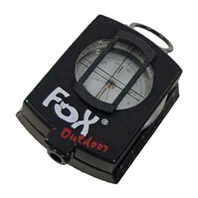 Fox Outdoor Kompass, "Precision", Metallgehäuse mit Etui