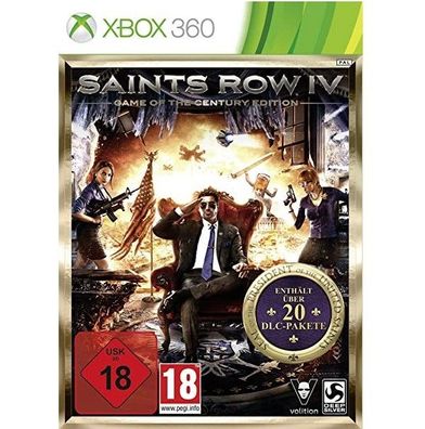 XBox 360 Saints Row IV - Game of the Century Edition 100% Uncut Mikrosoft USK ab 18