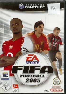 FIFA Football 2005 (Nintendo GameCube, 2004, DVD-Box) komplett mit Anleitung