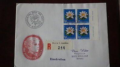 Ersttagsbrief Schweiz Pro Juventute 1964 W216