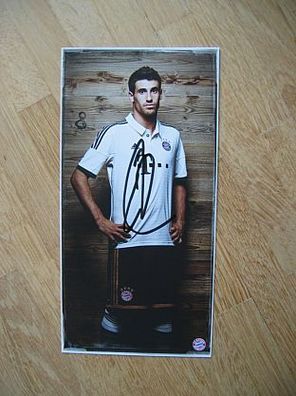 FC Bayern München Saison 13/14 Javier Martinez - handsigniertes Autogramm!!!