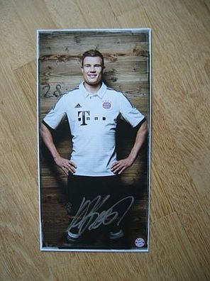 FC Bayern München Saison 13/14 Holger Badstuber - handsigniertes Autogramm!!!