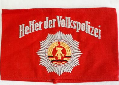 Original DDR MdI Armbinde Helfer der Volkspolizei KEIN Repro