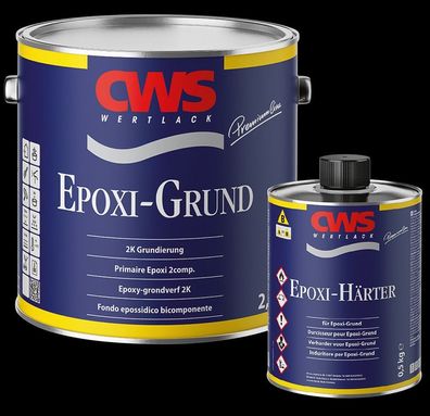 CWS Wertlack 2K-Epoxi-Grund inkl. Härter 0,72 kg