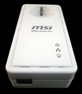 MSI Mega ePower 85+ Version II Powerline PowerLan Adapter dlan