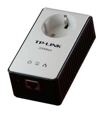 TP-Link TL-PA251 AV200+ Powerline Adapter with AC Pass Through Powerlan dlan