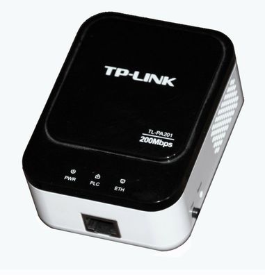 TP-Link TL-PA201 200Mbps Powerline Ethernet Adapter Powerlan dlan