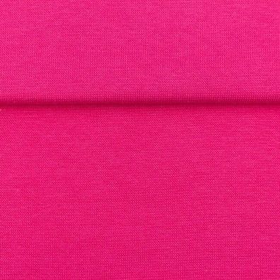Bündchen Bündchenstoff Feinripp Schlauchware pink nähen Stoff 25cm
