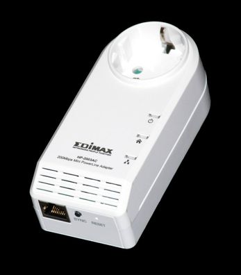 Edimax HP-2003AC 200 Mbps Powerline Powerlan dlan Adapter
